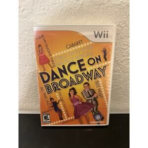 Dance on Broadway (Nintendo Wii, 2010) Brand New & Sealed!